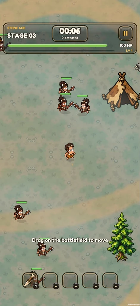 Age of Survival Stone Age battlefield gameplay