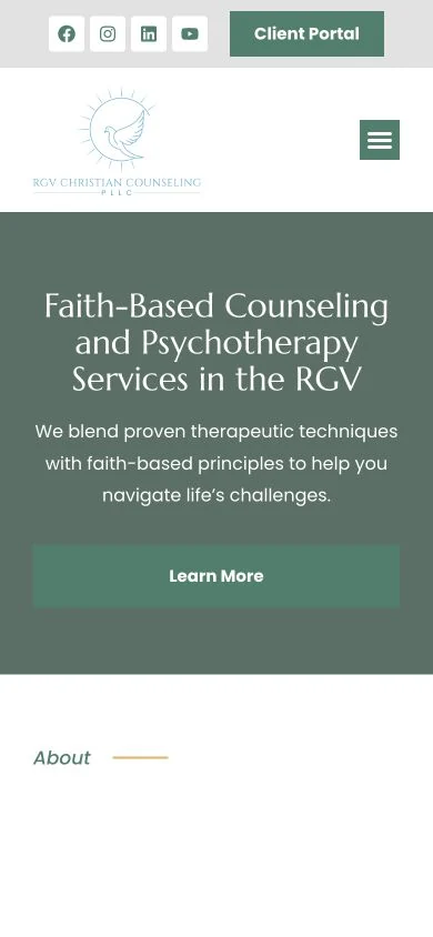 RGV Christian Counseling — mobile website